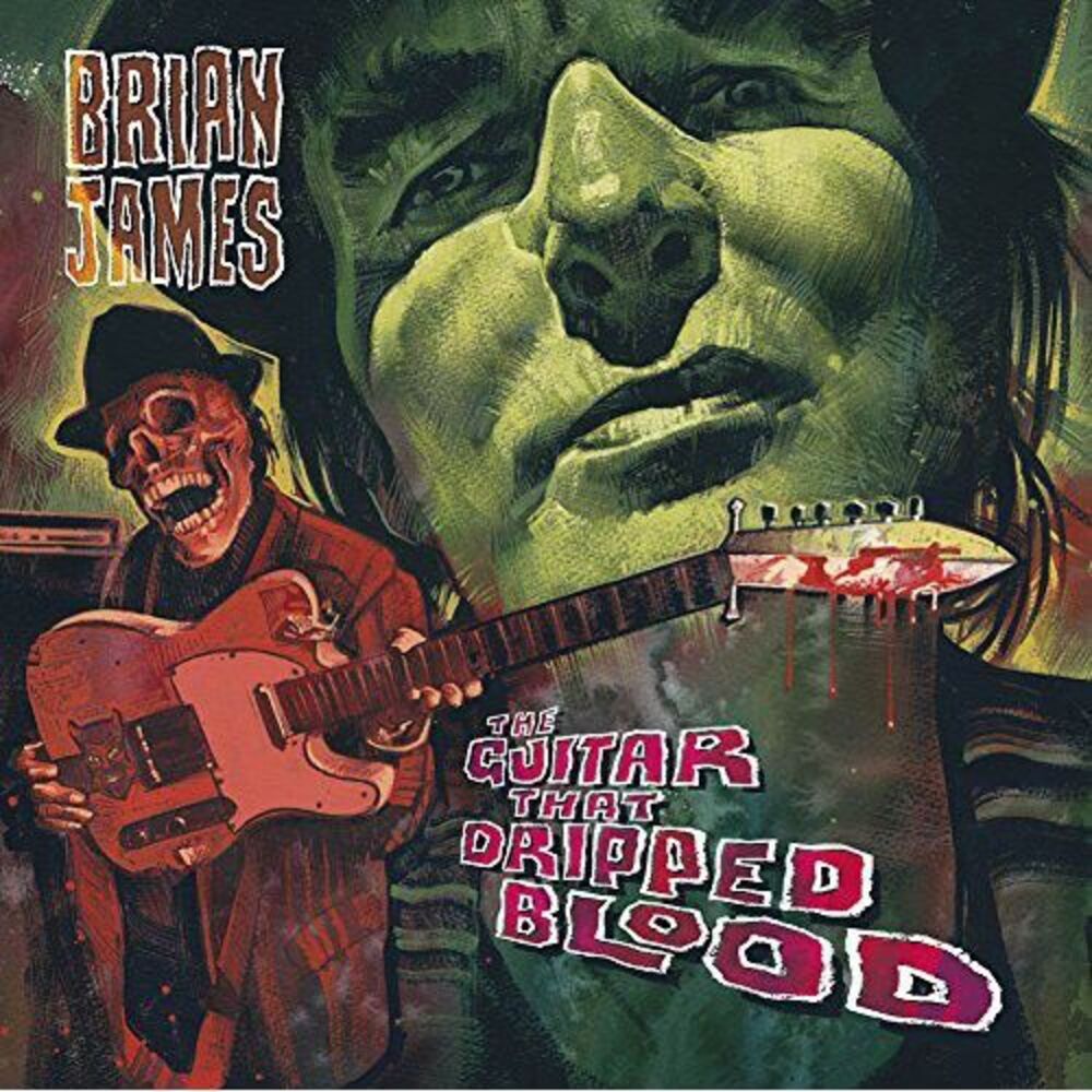 Brian James - Guitar That Dripped Blood  CD